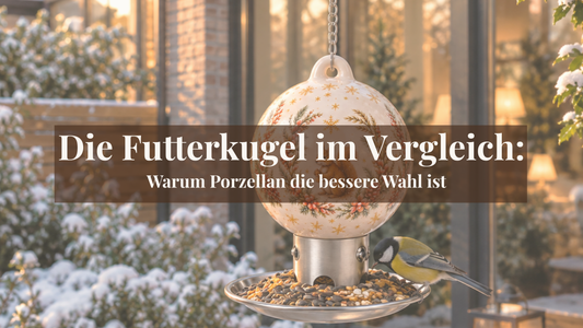 Die Futterkugel im Vergleich: Warum Porzellan die bessere Wahl ist
