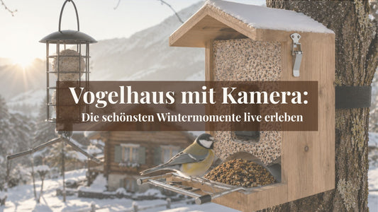 Vogelhaus mit Kamera: Die schönsten Wintermomente live erleben
